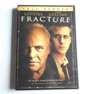 Fracture DVD - Anthony Hopkins Ryan Gosling